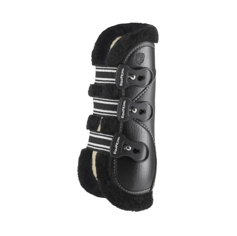 Equifit D-Teq Front Boot - Black Ultrawool Liner-zoom-1