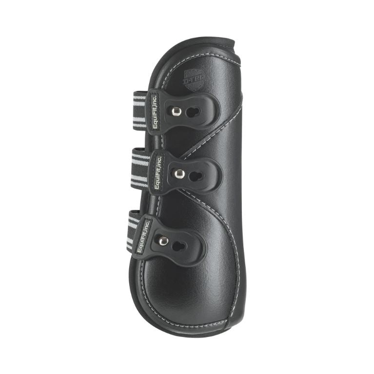 Equifit D-Teq Front Boots - ImpacTeq Liner - Black-1