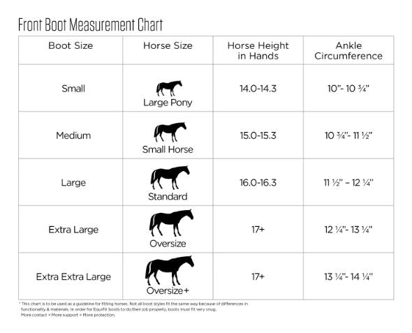 Equifit D-Teq Front Boot - ImpacTeq Liner - Black Ostrich-3