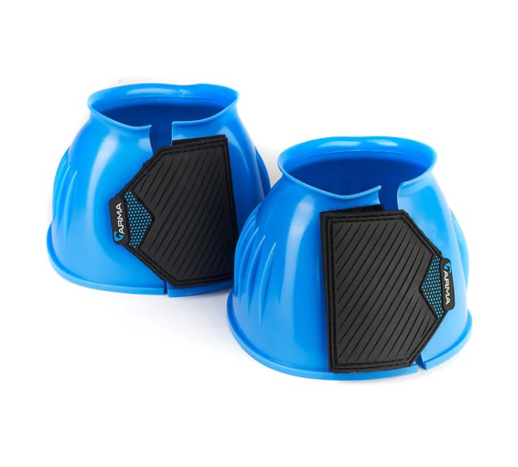 Shires ARMA Ribbed Gloss PVC Bell Boots-zoom-2