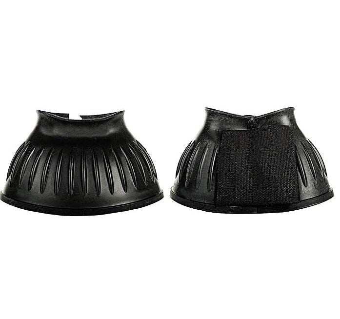 HKM Atlanta Rubber Velcro Bell Boots-zoom-7