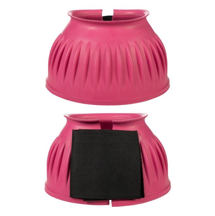 HKM Atlanta Rubber Velcro Bell Boots-2