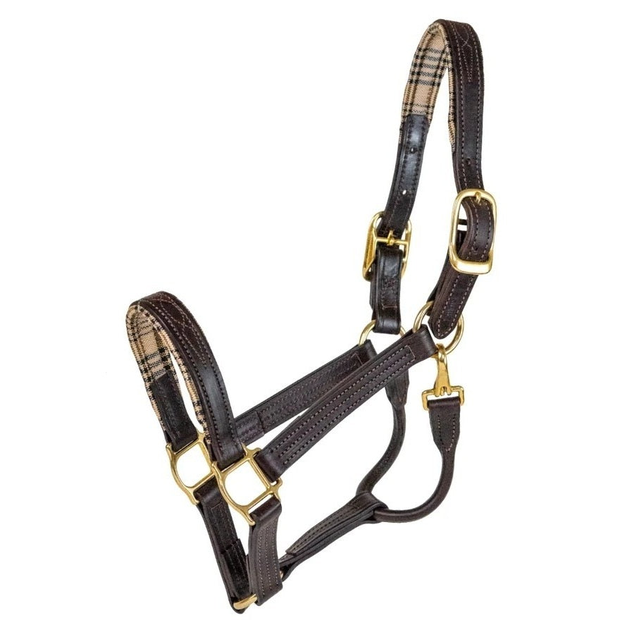 Baker Signature Leather Halter-1