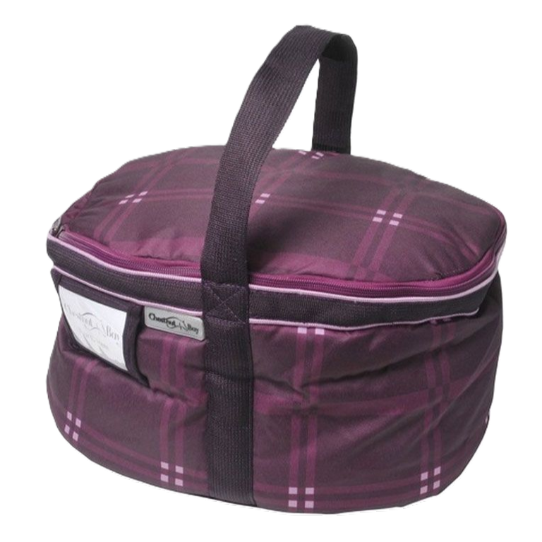 Chestnut Bay Quilted Lined Helmet Bag-2