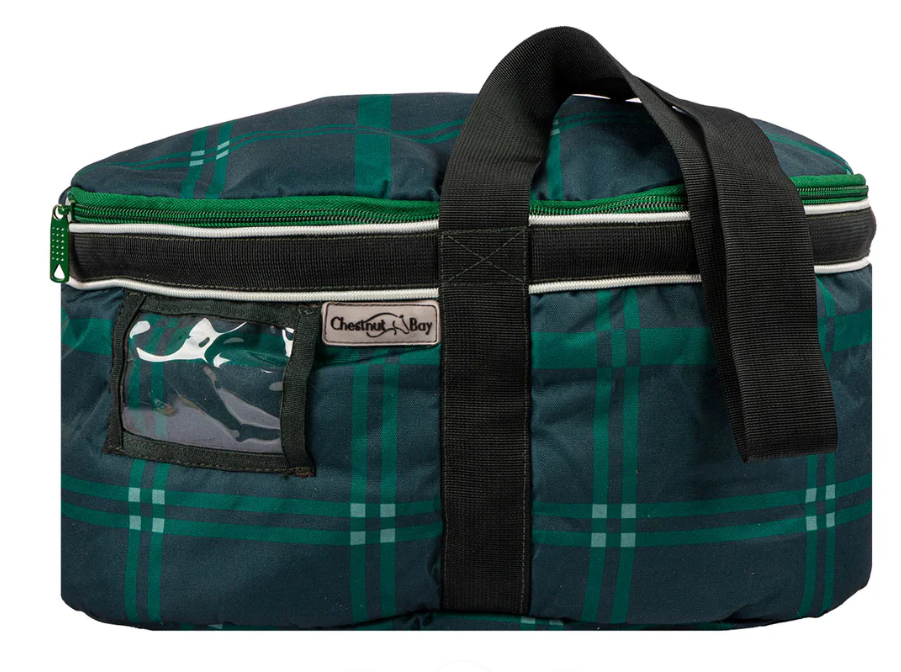 Chestnut Bay Quilted Helmet Bag-7