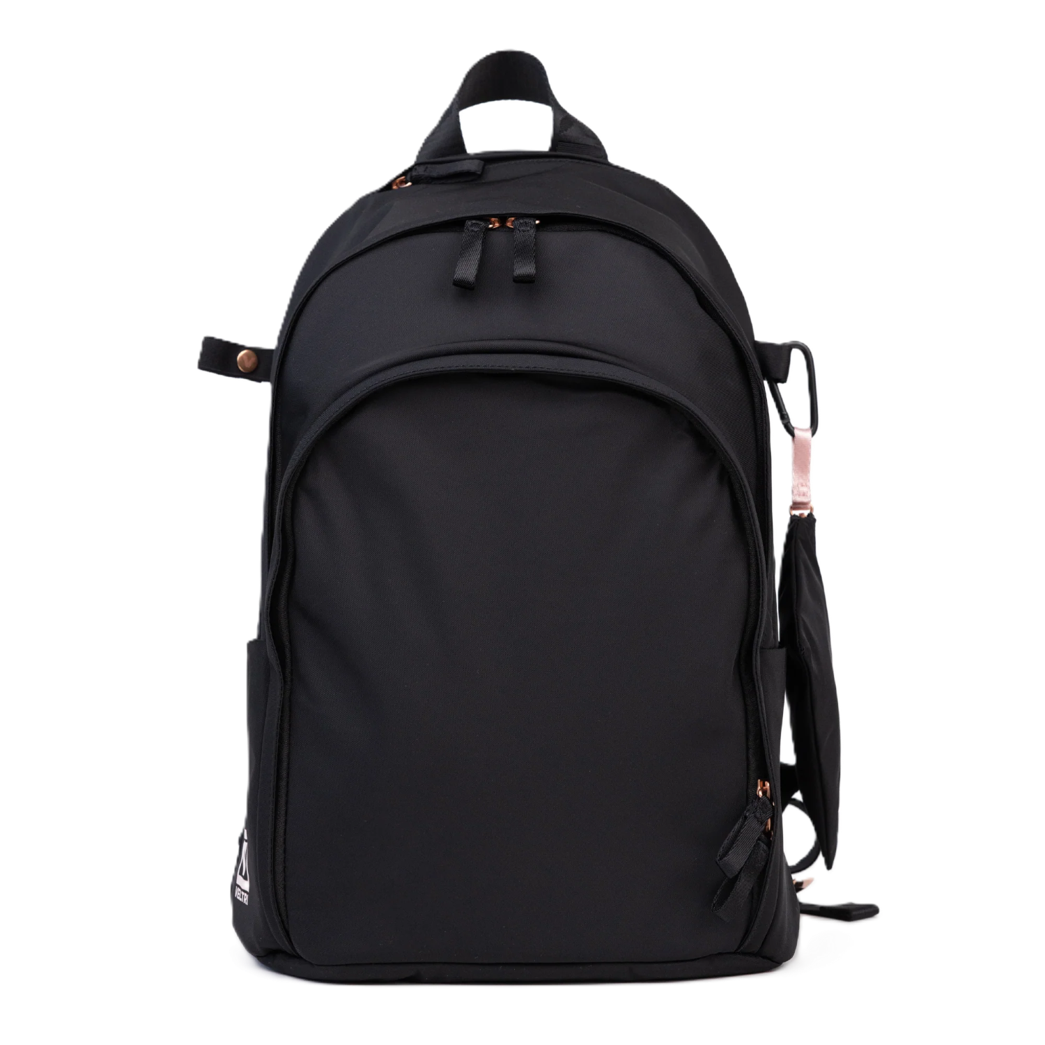 Veltri Delaire Backpack - Black with Rose Gold-1