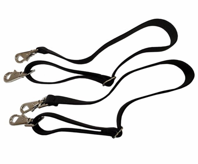 Baker Replacement Elastic Leg Straps - Pair
