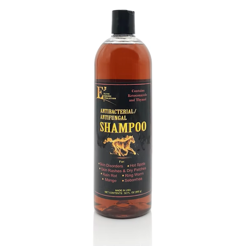 E3 Antibacterial & Antifungal Ketoconazole Shampoo - 32 oz-1