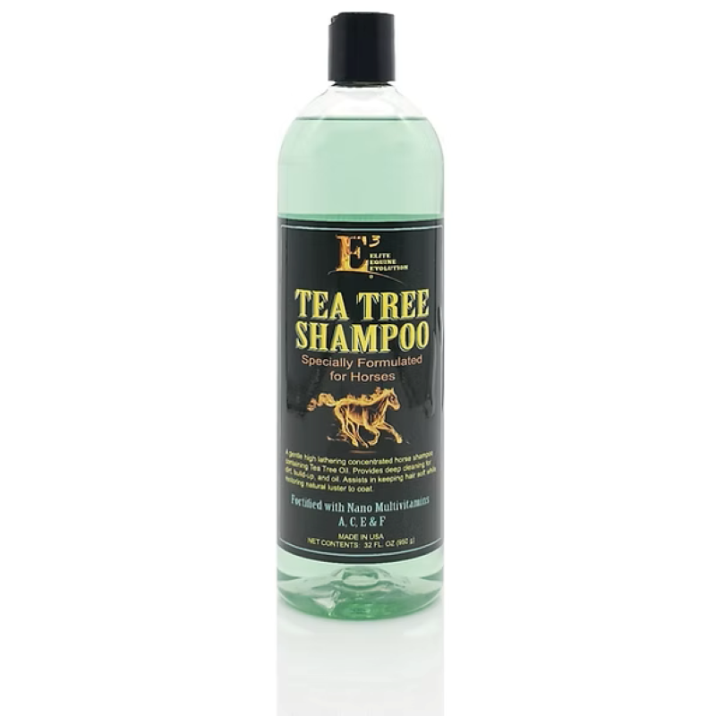 E3 Tea Tree Shampoo for Horses - 32 oz
