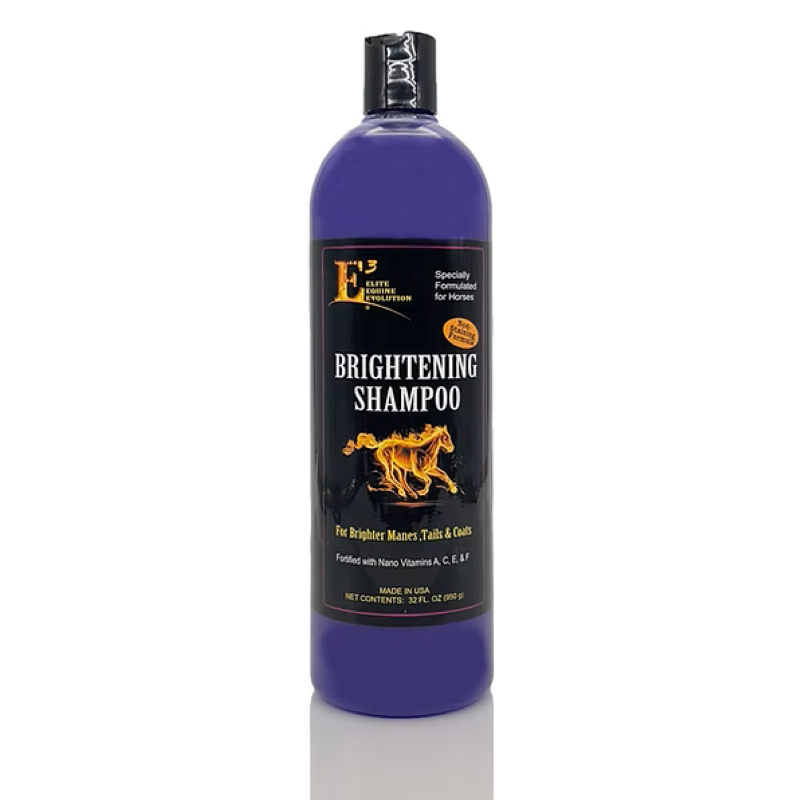E3 Brightening Shampoo for Horses - 32 oz-1