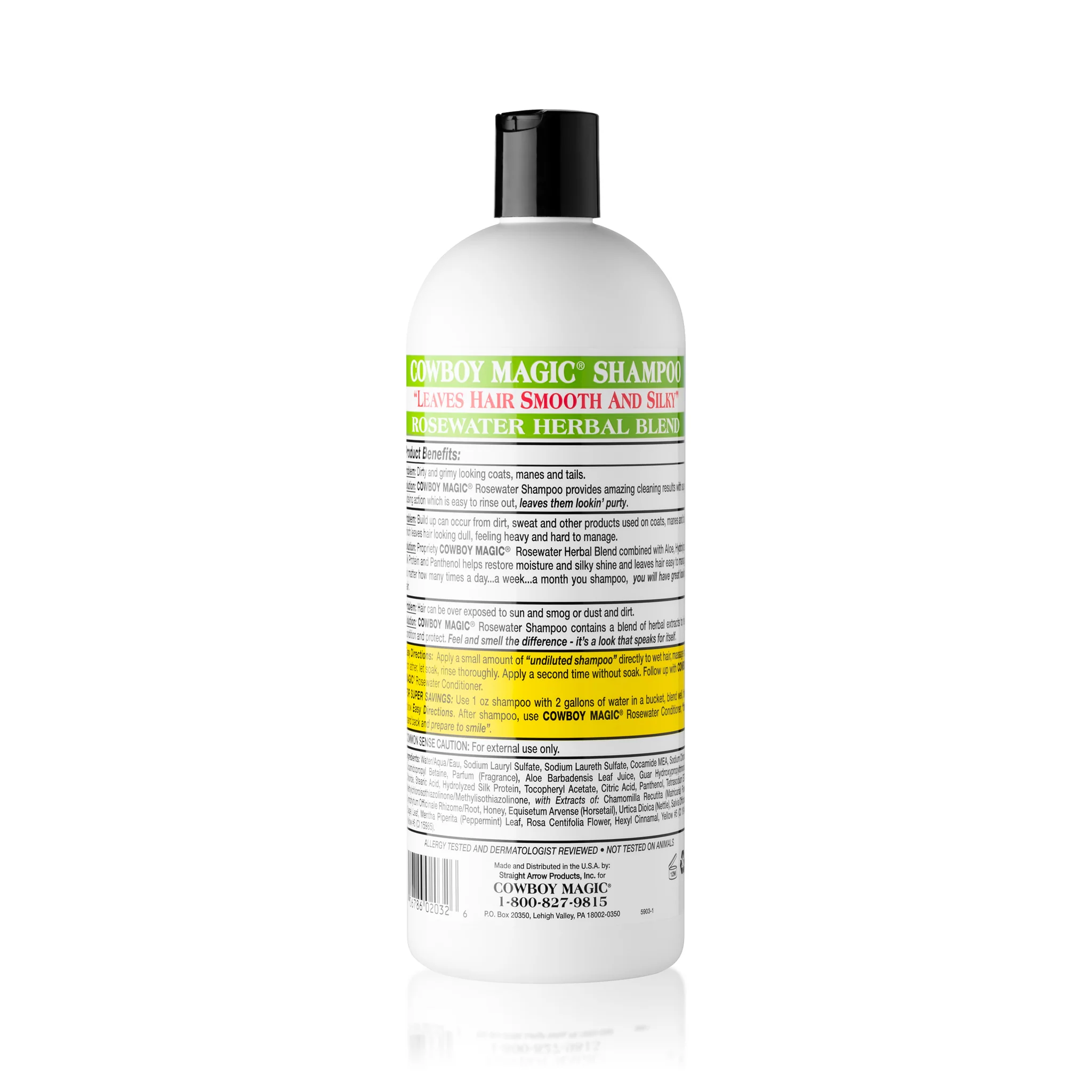 Cowboy Magic Rosewater Shampoo - 32oz-zoom-2