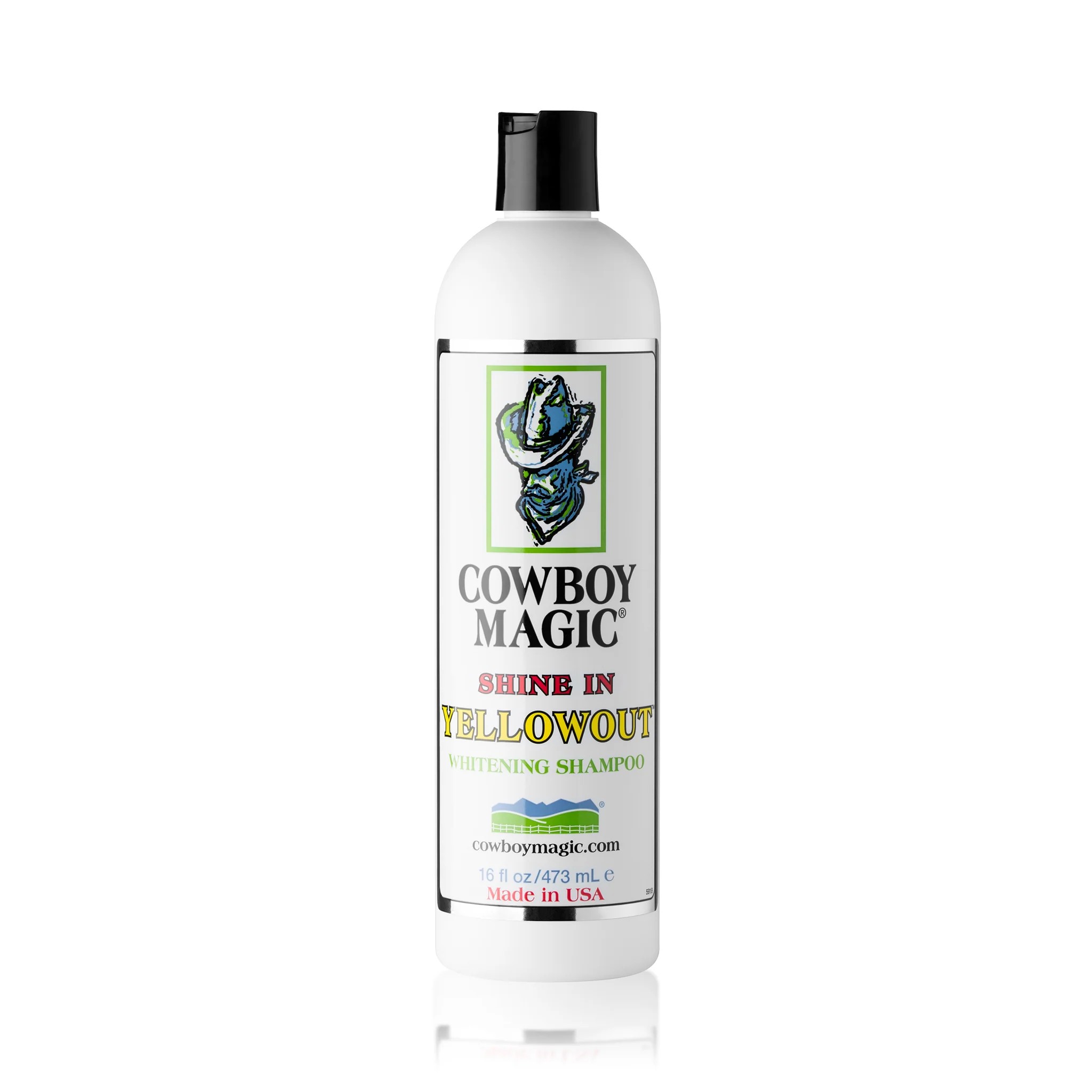 Cowboy Magic Shine In Yellowout Whitening Shampoo - 16 oz-zoom-1