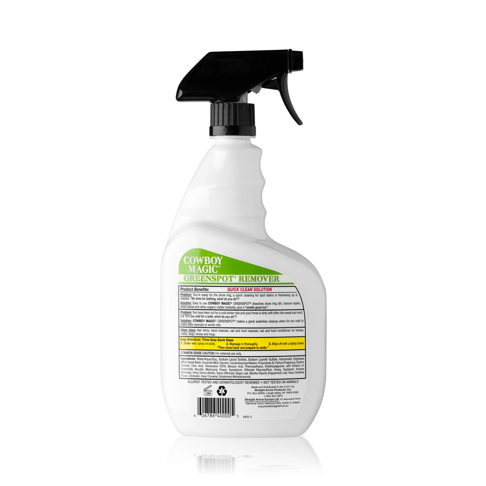 Cowboy Magic Greenspot Remover Waterless Shampoo - 32 oz-zoom-2
