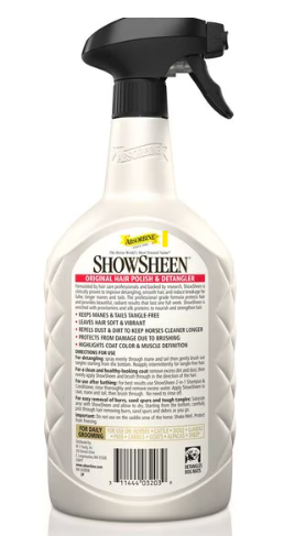 Absorbine ShowSheen Polish and Detangler 32oz