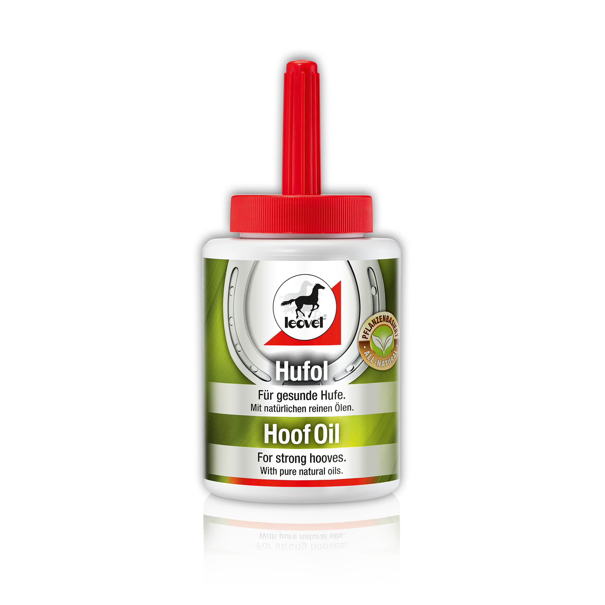 Leovet HoofLab Hoof Oil with Brush Applicator - 450 mL