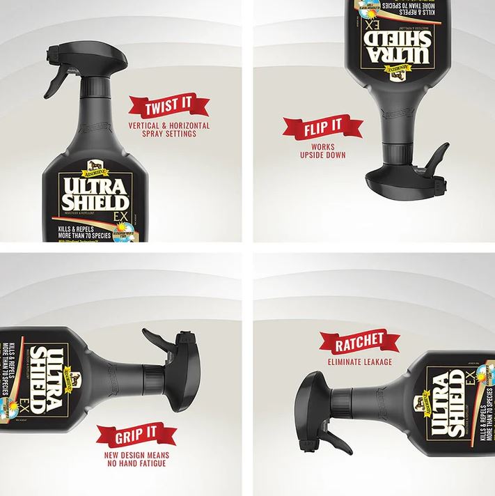 Absorbine UltraShield Black Fly Spray Quart - 32 oz-zoom-3