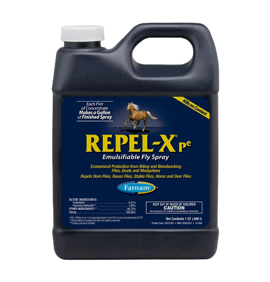 Farnam Repel-X pe Emulsifiable Fly Spray Concentrate Quart - 32 oz