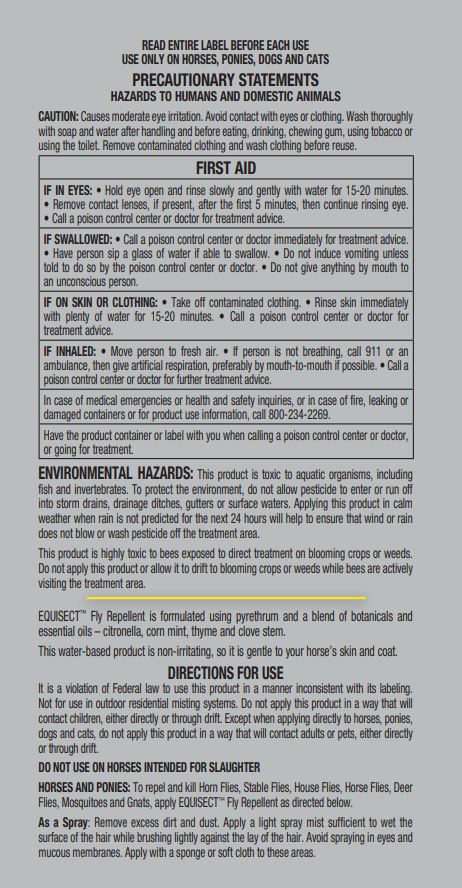 Farnam Equisect Fly Spray Gallon - 128 oz-zoom-3