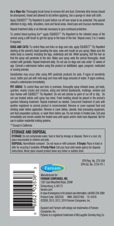 Farnam Equisect Fly Spray Gallon - 128 oz-4