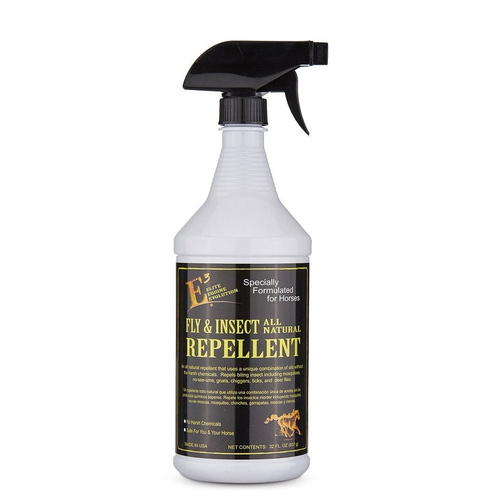 E3 All-Natural Fly & Insect Repellent Spray - 32 oz-zoom-1