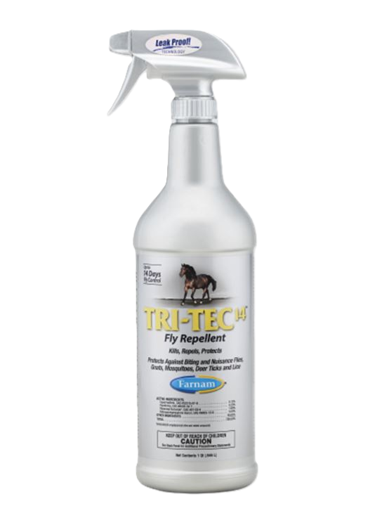 Farnam Tri-Tec 14 Fly Spray Quart - 32 oz-1