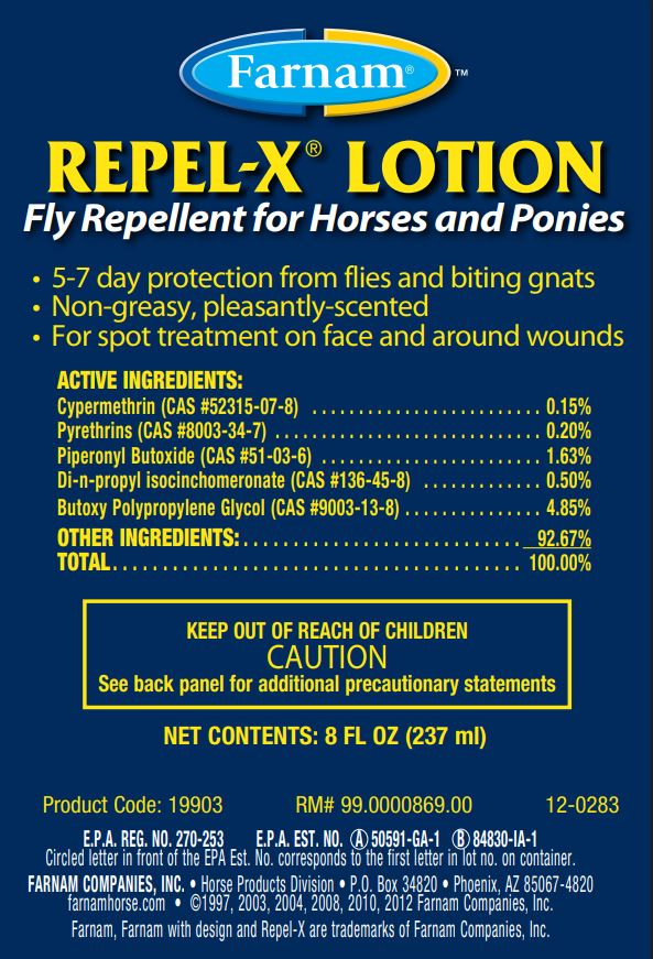 Farnam Repel-X Fly Lotion - 8 oz-2
