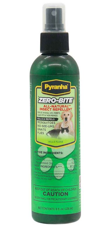 Pyranha Zero-Bite Fly Spray - 8 oz-1
