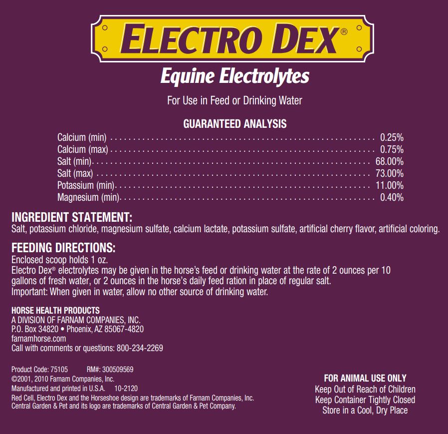 Horse Health Products Electro Dex Electrolyte Powder - 5 lb-2
