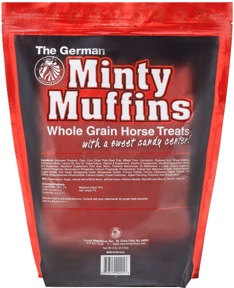 Equus Magnificus German Minty Muffin Treats - 6 lb-2