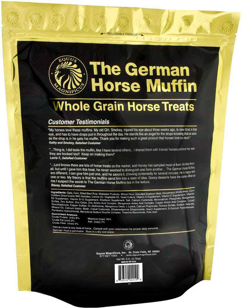 Equus Magnificus German Horse Muffin Treats - 6 lb-zoom-2