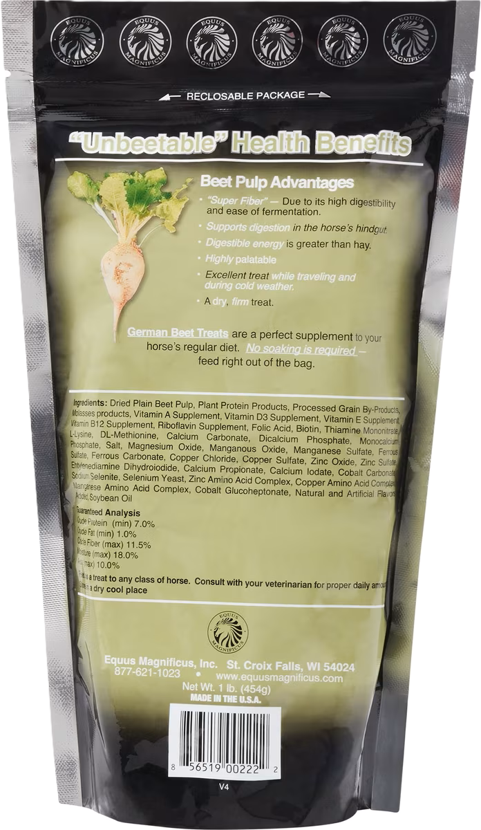 Equus Magnificus German Beet Treats - 1 lb-2