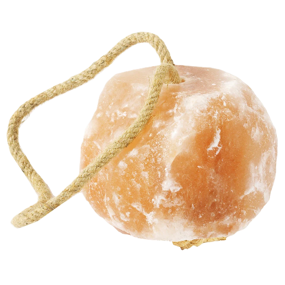 Himalayan Rock Salt Lick with Rope - 2.2 lb