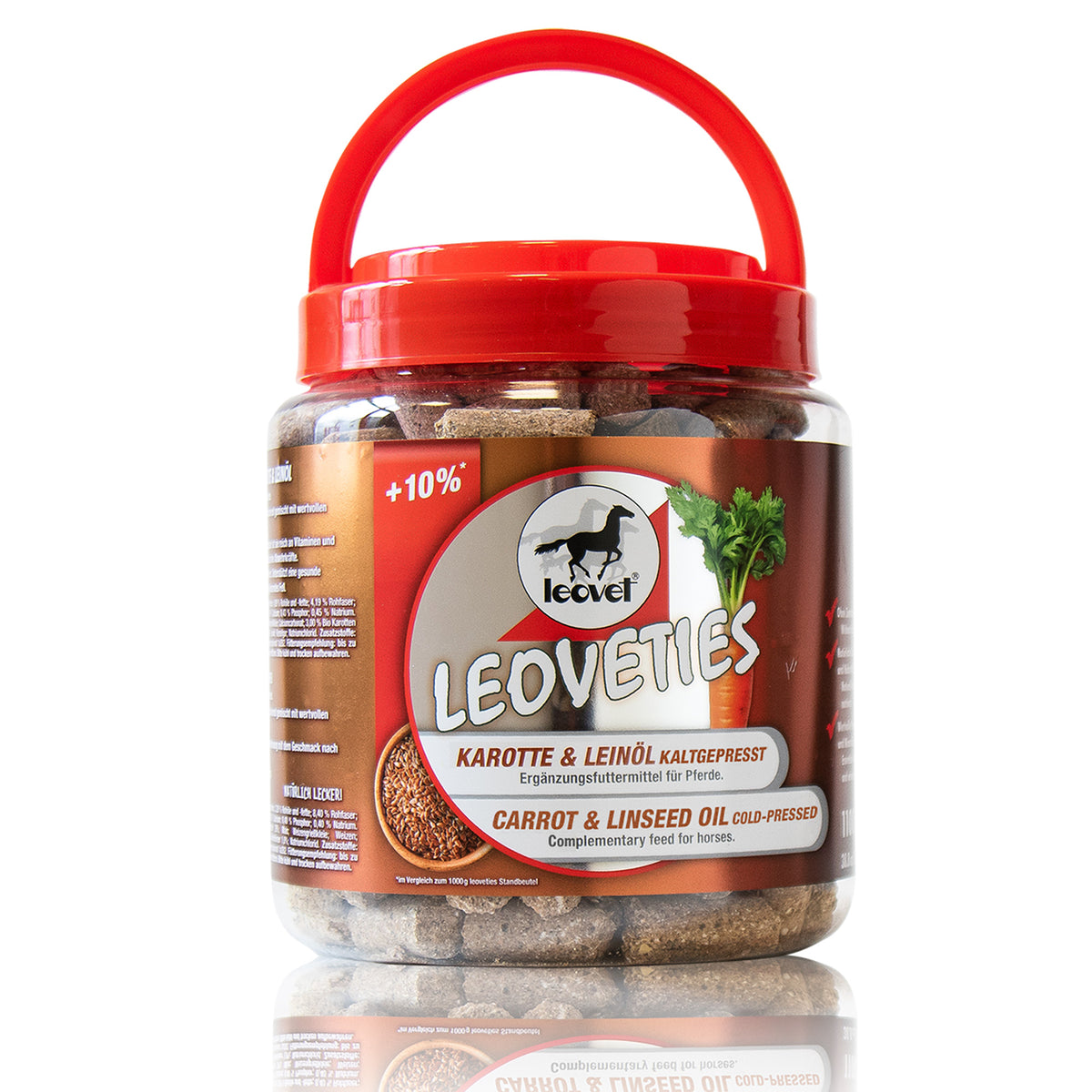 Leoveties Carrot & Linseed Oil Horse Treats - 1 kG