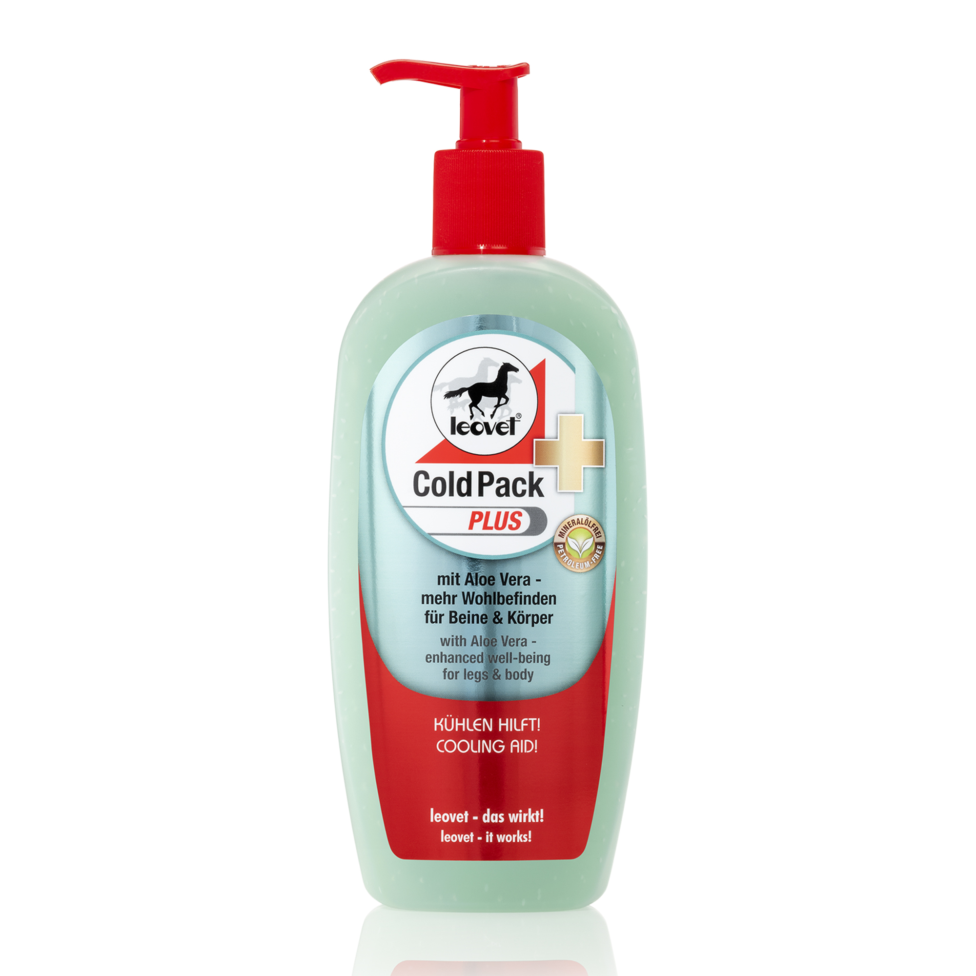 Leovet Cold Pack Plus Liniment with Pump - 500 mL