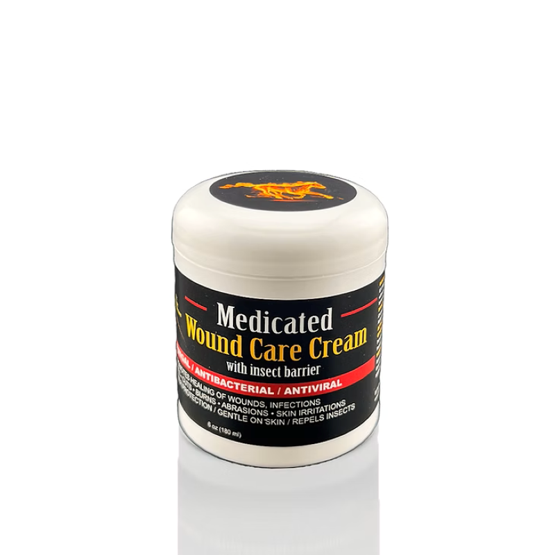 E3 Medicated Wound Care Cream with Insect Barrier - 6 oz-1