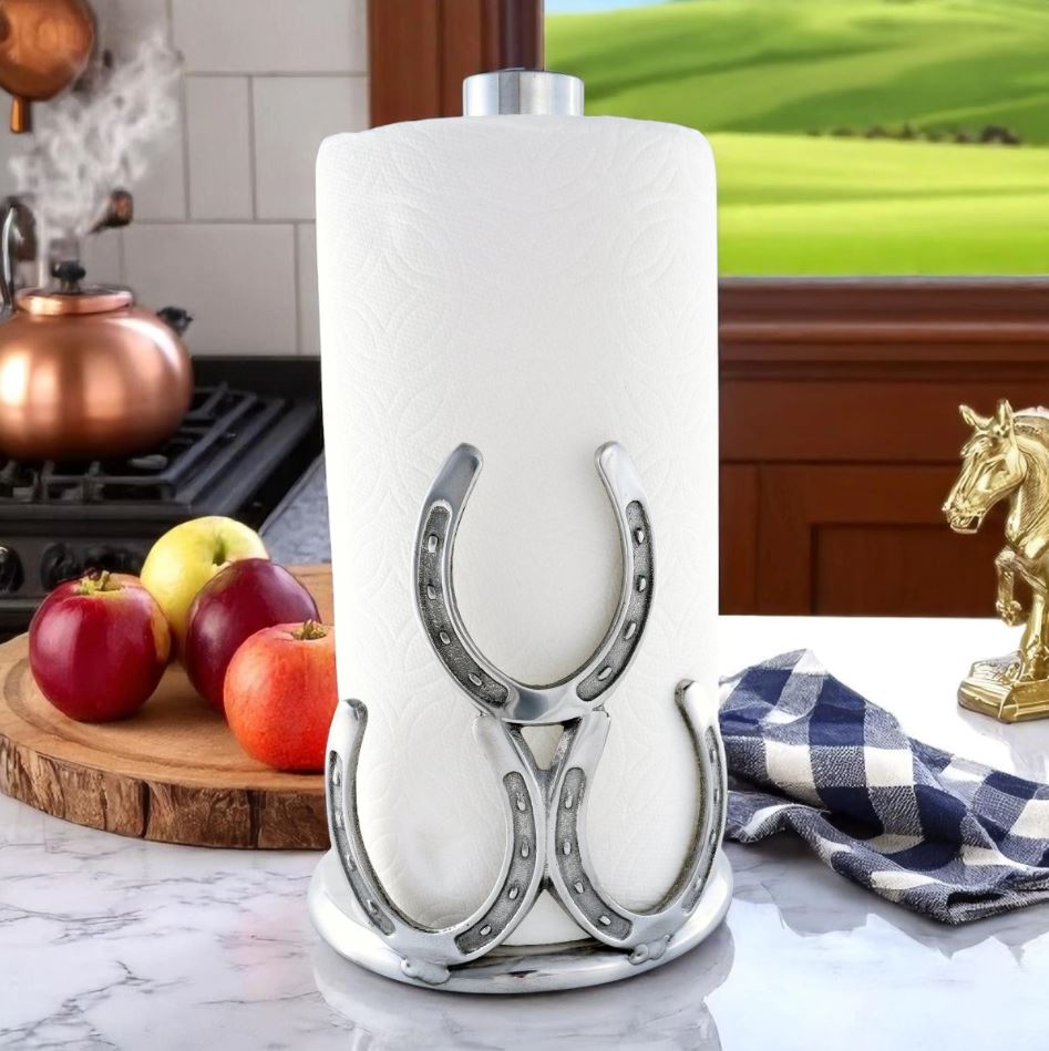 Arthur Court Horseshoe Paper Towel Holder-zoom-4