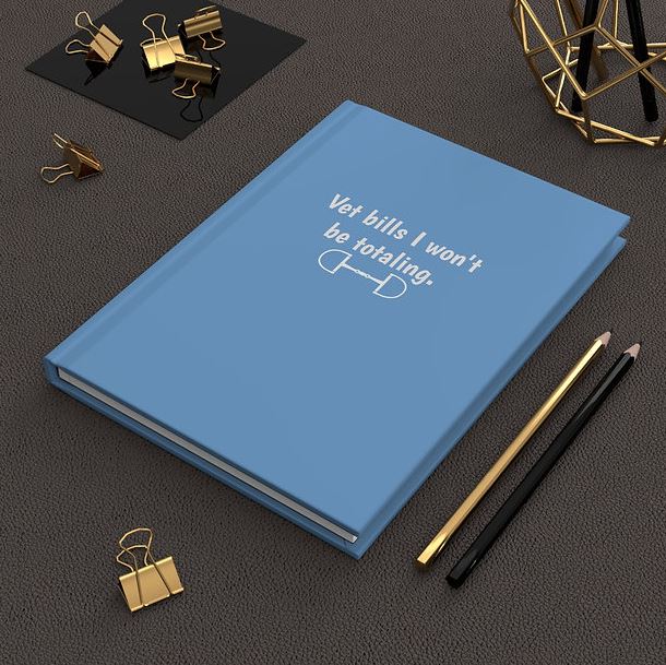 Equine & Design Equestrian Notebook - Vet Bills I Won’t Be Totaling-zoom-3