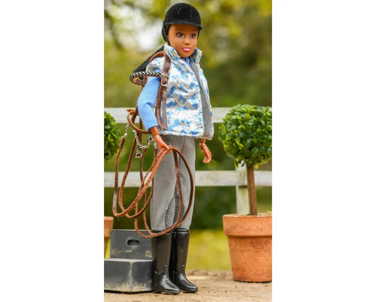 Breyer Makayla Schooling Rider - 8" Figure-4