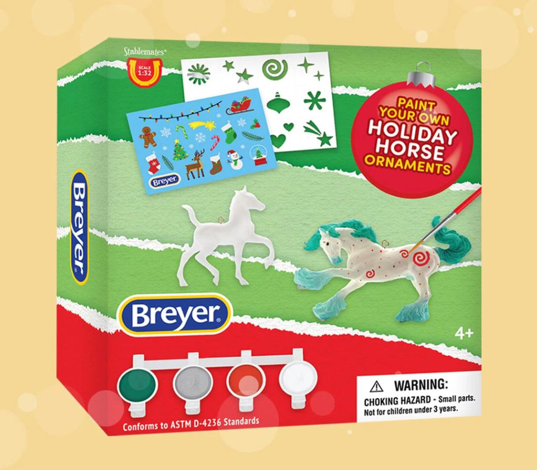 Breyer Paint Your Own Ornaments Craft Kit | 2025 Holiday