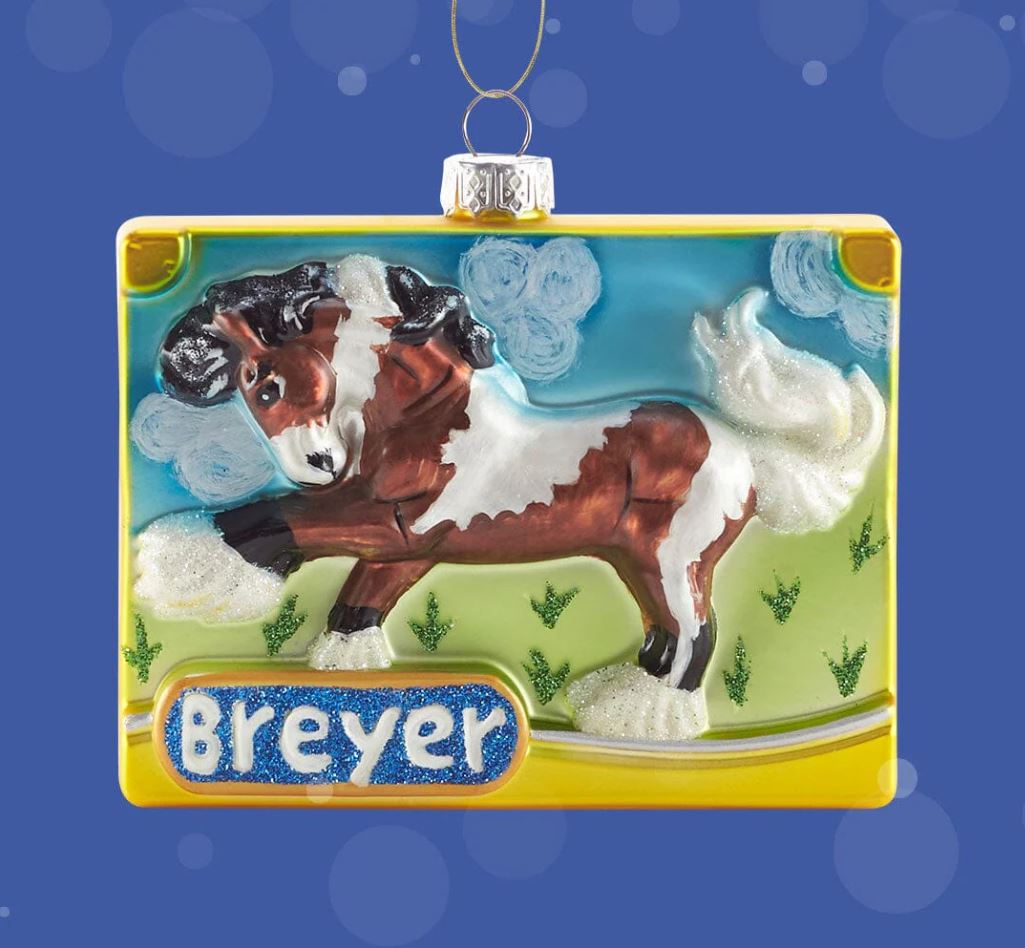 Breyer Blown Glass Ornament | 2025 Holiday-2
