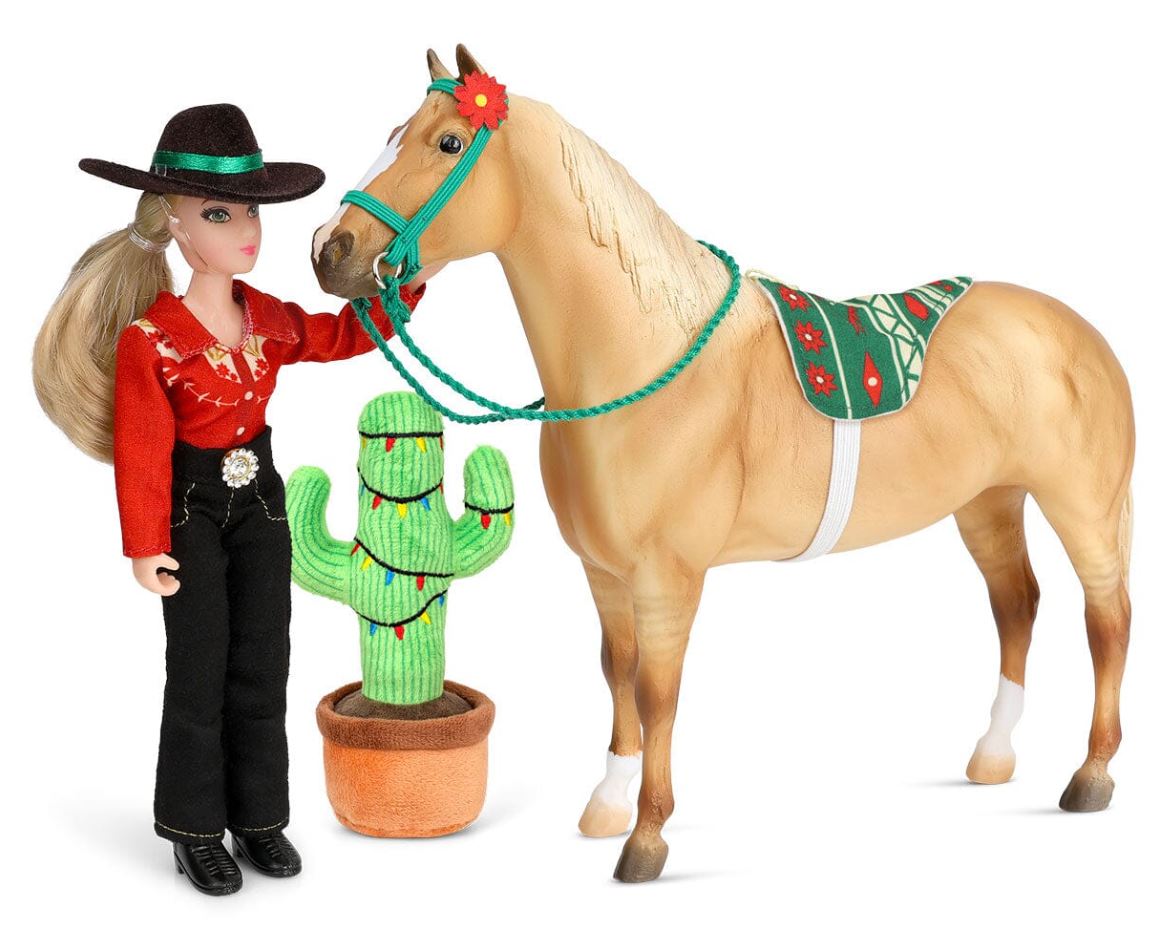 Breyer 2025 Holiday Play Set - Holiday Trail Ride-zoom-1