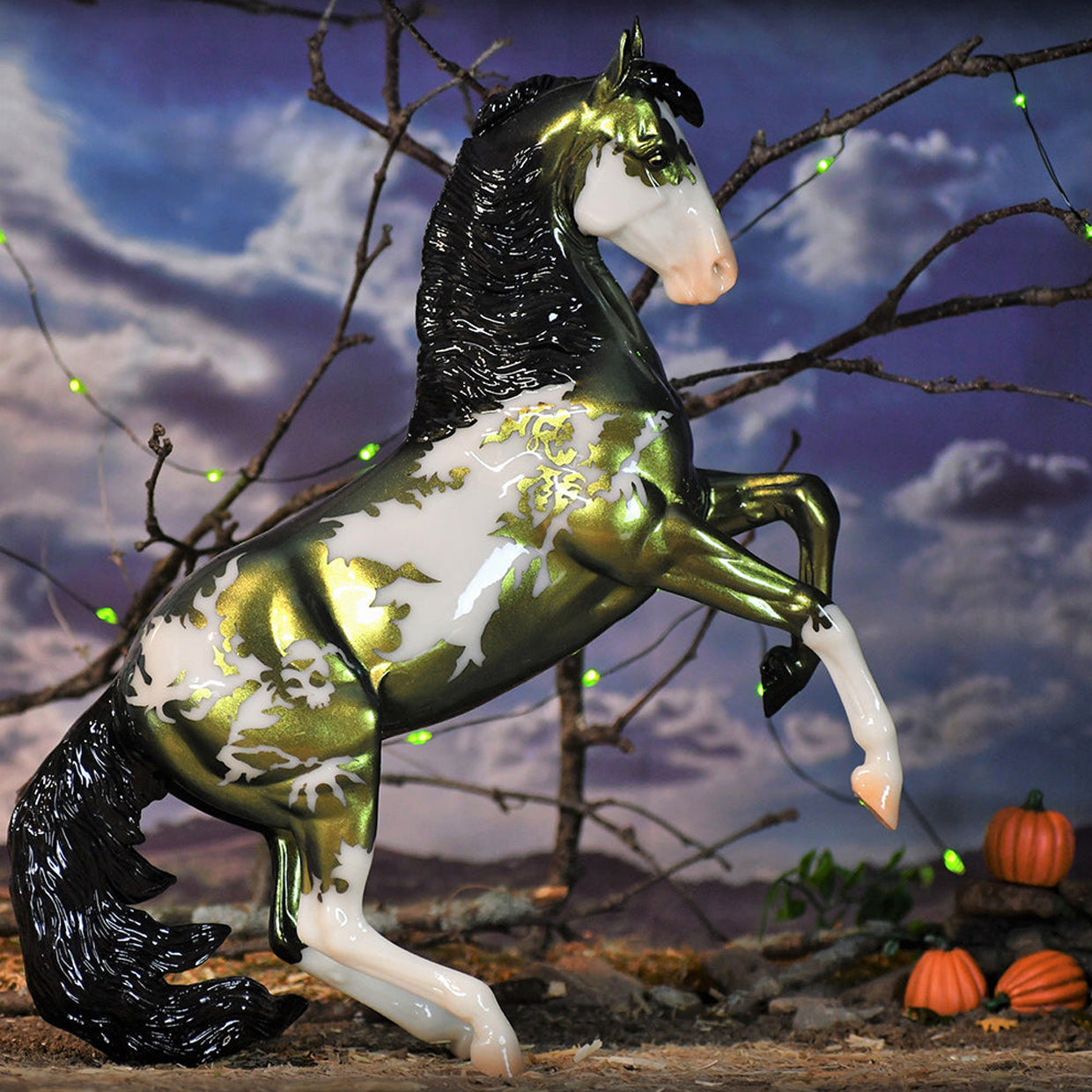 Breyer Maelstrom | 2022 Halloween Horse | Retired-zoom-2