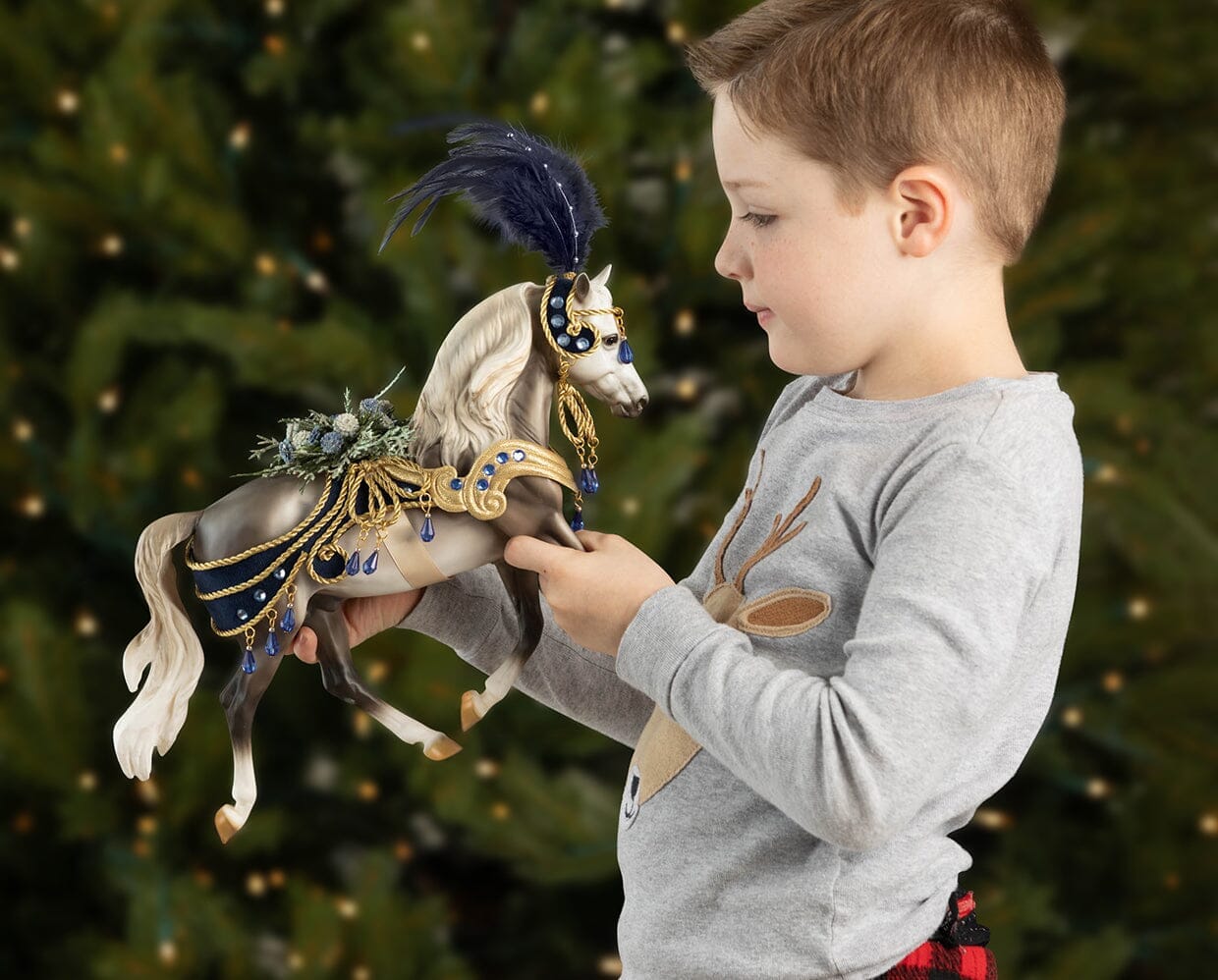 Breyer Snowbird | Holiday Horse | Retired-zoom-2