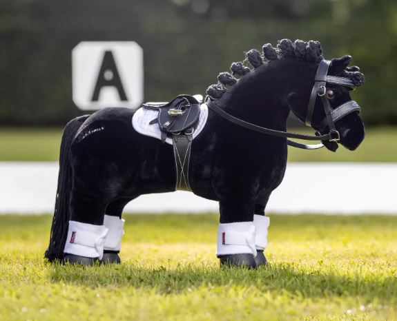 LeMieux Toy Pony English Saddle Black-4