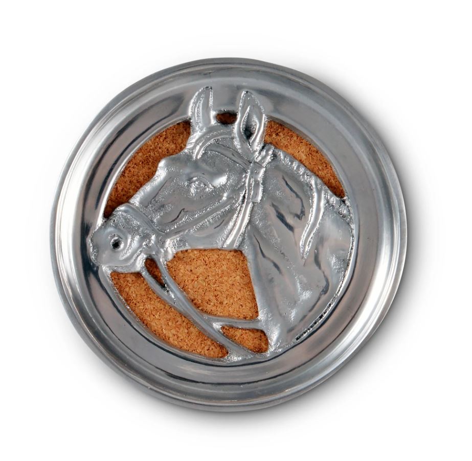 Arthur Court Equestrian Drink Coasters - Set of 4