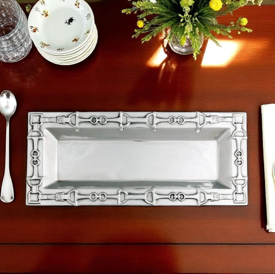 Arthur Court Equestrian Oblong Tray-4