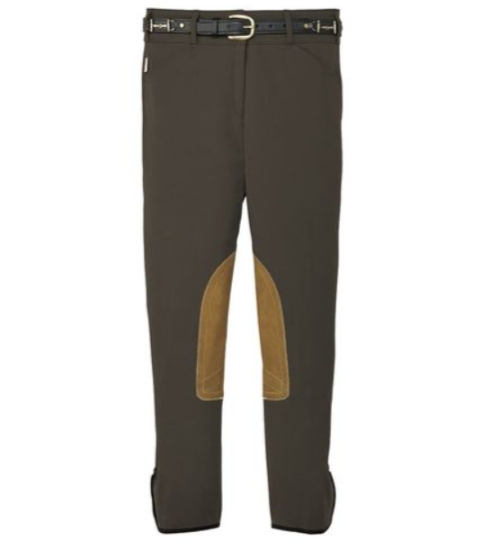 Tailored Sportsman Mid Rise Front Zip Sock Bottom Breeches