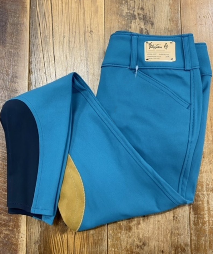 Tailored Sportsman Mid Rise Front Zip Sock Bottom Breeches-3