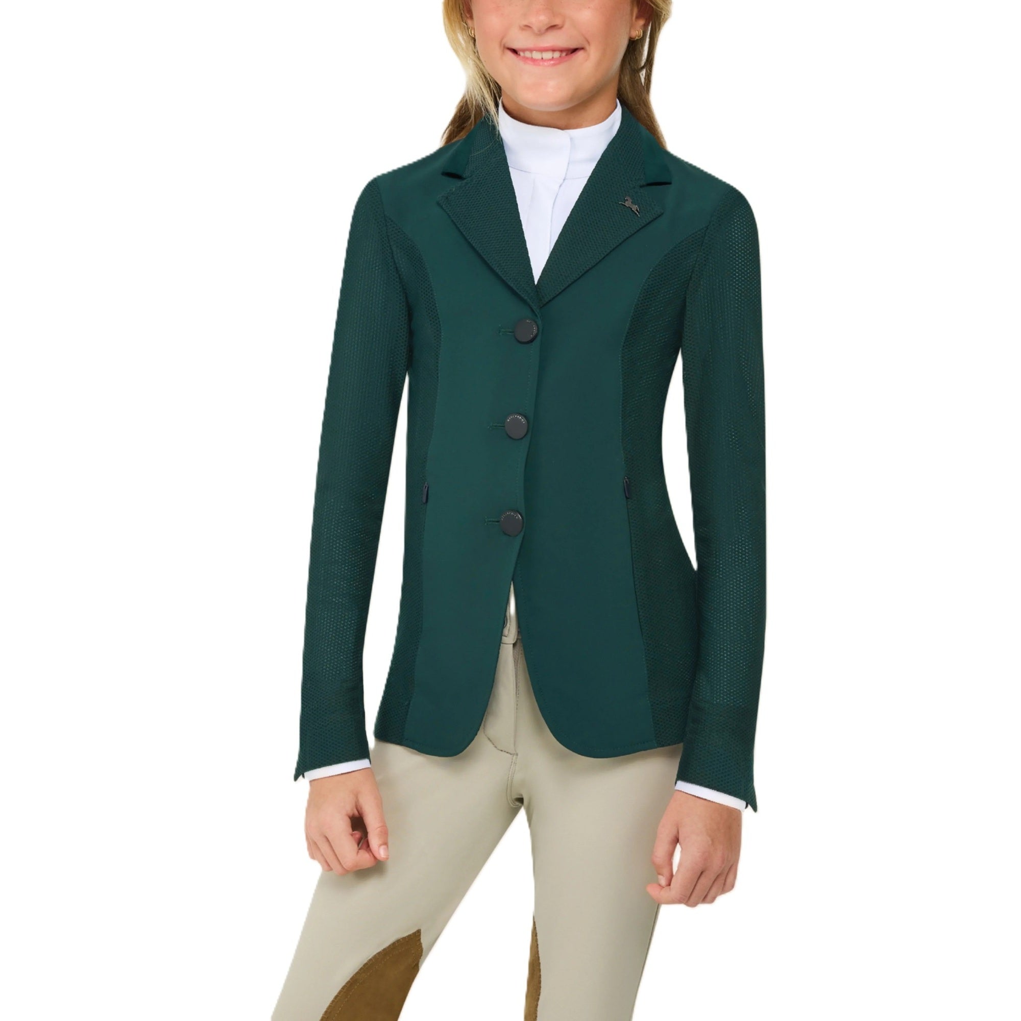 RJ Classics Girl's Harmony Evo Jr. Mesh Show Coat