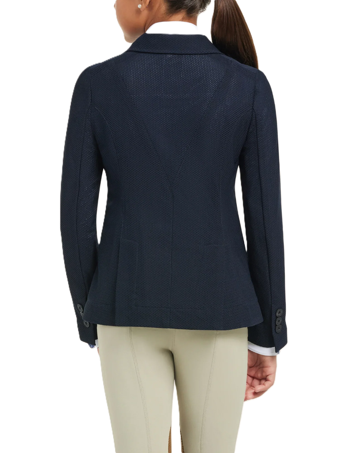 RJ Classics Girls' Harmony Jr. 2.0 Mesh Show Coat - Relaxed Fit - 3 Colors Available-zoom-6